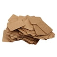 thumbnail image 2 of 100 piezas de papel Kraft, pendientes marrones, tarjetas de presentación, etiquetas, etiquetas, manualidades, 2 of 8