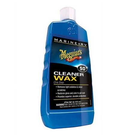 (Price/Each)Meguiars M-5016 One-Step Cleaner Wax Liquid 16Oz