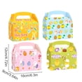 thumbnail image 3 of 12 Pcs Easter Treat Boxes Paper Easter Gift Box Party Favor Small Treat Boxes Basket with Handle Bunny Eggs Containers for Kids, 6.3 x 3.5 x 4.7 Inch, 3 of 6