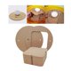 thumbnail image 1 of Sistema de murciélago de cerámica para herramientas de modelado de rueda de cerámica Adaptador de murciélago con inserto extraíble Sistema de murciéla 12 piezas conjunto perfecl Sistema de murciélagos de alfarero, 1 of 8
