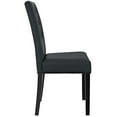 thumbnail image 4 of Modway Confer Dining Side Chair Vinyl Set of 4 in Black, 4 of 5