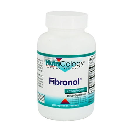 Nutricology Fibronol capsules végétariennes Uniquely forte Antioxydant - 150 Ea