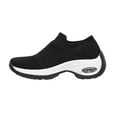 thumbnail image 4 of CUSHIONAIRE Women's Breeze Stretch Knit Slip on Athletic Shoe +Memory Foam & LiteSole Technology, 4 of 5