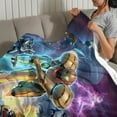 thumbnail image 3 of Metroid Dread anti-pilling, suave, ligera, esponjosa y acogedora de lujo para hogar y cocina – Perfecta para niños y adultos,100X80cm, 3 of 6