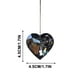 thumbnail image 4 of Colgante de Corazón de Cristal, Atrapasol de Cristal Premium, Diseño de Prisma Multicolor, Elegante Decoración para El Hogar, Versátil Reflejo de Luz, Regalo Perfecto para Ocasiones Especiales, 4,5 X, 4 of 4