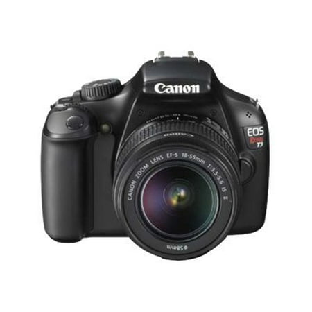 Canon EOS Rebel T3, Digital Camera, SLR, 12.2 MP, APS-C, 720p, 3x Optical Zoom EF-S 18-55mm IS II lens, Black