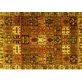 thumbnail image 1 of Ahgly Company Indoor Rectangle Persian Yellow Traditional Area Rugs, 8' x 10', 1 of 4