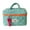 C, variant on Large Capacity Portable Dacron-Cotton Plaid Cosmetic Bag for Home Bathroom and Travel