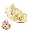 thumbnail image 1 of RUNROTOO 6Pcs Door Latch Iron Golden For Storage Chests Closure, 1 of 8