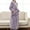 Purple, variant on JNGSA Womens Robes Long Womens Robes Long Women's Winter Lengthened Bathrobe Splicing Home Clothes Long Sleeved Robe Coat Clearance