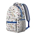 thumbnail image 2 of Stallion Dream Backpack - Waterproof School Bag with Galloping Horse Graphics - Trendy Equestrian Backpack for High School Teens, 2 of 6