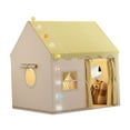 thumbnail image 1 of Tienda de juegos para niños CUTICAT Con puerta y ventana grande fácil de instalar Amarillo, 1 of 8