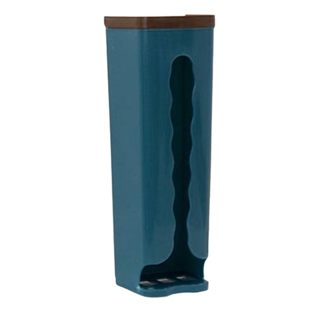 Caja de almacenamiento para ropa interior y calcetines para uso diario, resistente al polvo y con tapa abierta, versátil. azul