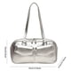 thumbnail image 4 of Bolsos Hombro Pequeños para Mujer Bolso Axila Femenino Con Múltiples Bolsillos Cuero PU (plateado), 4 of 4