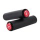 thumbnail image 2 of Cubierta de agarre Hanldebar antideslizante súper liviana y cómoda, agarre, agarre de gel de sílice a prueba de golpes con tapones de extremo para bicicleta de 18 mm para(16.00*7.00*4.00cm-black) EOTVIA NO, 2 of 4