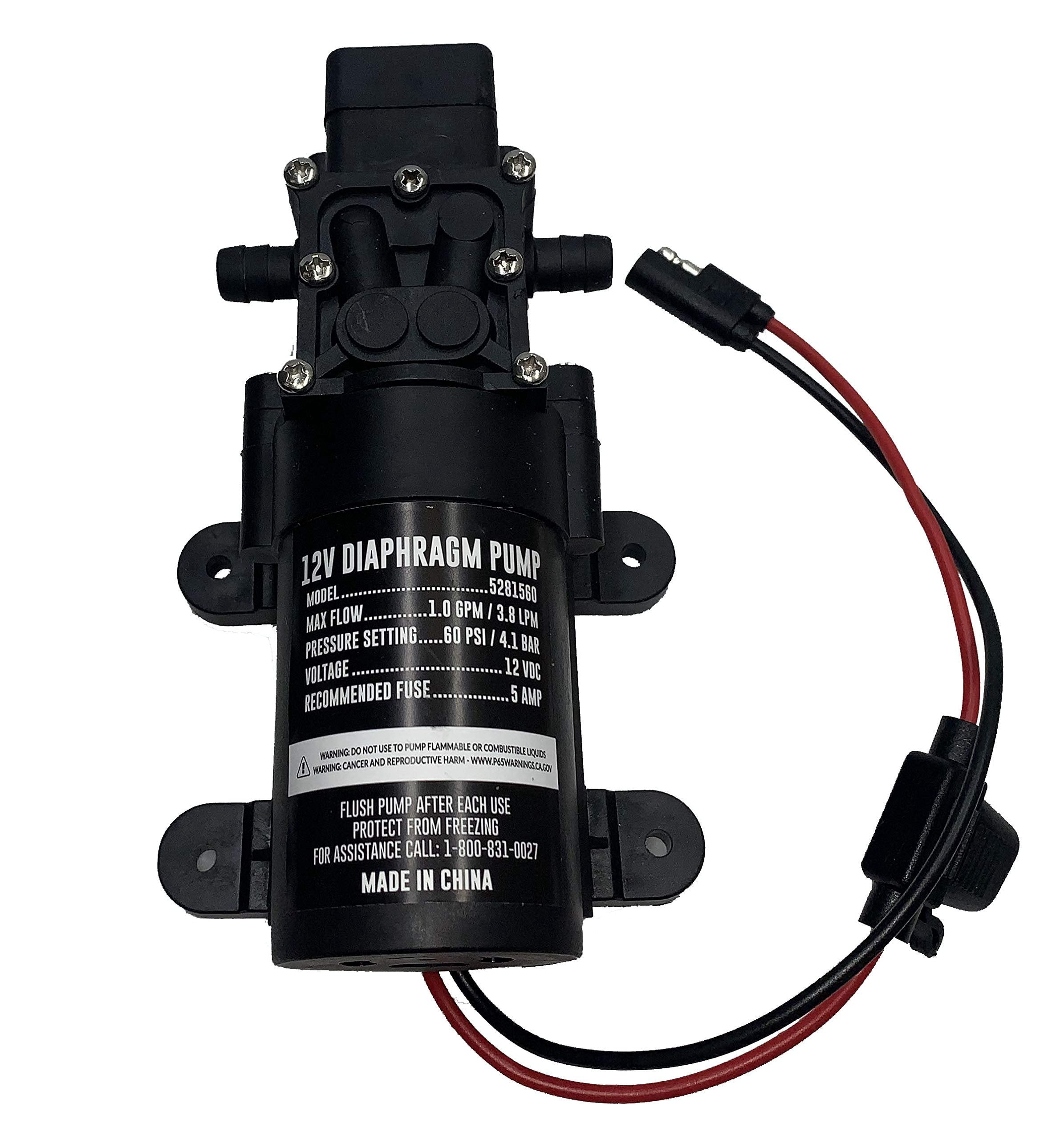 Fimco Weed Wrangler 1.0 GPM 60 PSI 12VDC Daiphragm Pump