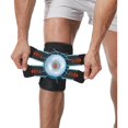 thumbnail image 1 of wonima44 Plus Size Knee Brace for Women & Men, Adjustable Knee Support with Side Stabilizers & Patella Gel Pads, Knee Braces for Knee Pain Relief, Arthritis, Injury Recovery, 1 of 1