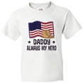 thumbnail image 3 of Inktastic Military Daddy Always My Hero Youth T-Shirt, 3 of 5