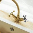 thumbnail image 2 of Manija de grifo de aleación de zinc para lavabo de cocina y baño, 2 of 8
