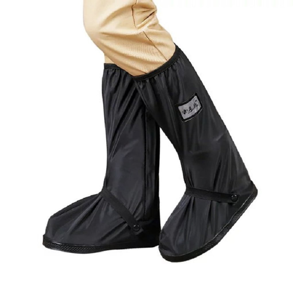 Mens Reusable Rain Shoe Covers Waterproof shoes Overshoes BootS Gear Anti-slip 