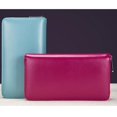 thumbnail image 4 of Cartera de bloqueo para mujer, cartera de material cuero con cremallera alrededor, de mano grande, monedero , tarjeta de crédito, organizado Rose Yinane Titular de pasaporte de viaje, 4 of 8