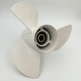 thumbnail image 6 of INTBUYING 13-1/2" Aluminum Alloy Outboard Propeller for Yamaha Outboard Engine 60-115HP, 6 of 10
