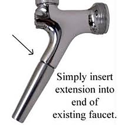 Brass Faucet Spout Extension