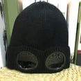 thumbnail image 4 of LIZUOJUN Under $3 Winter Ski Hats for Men and Women Fleece Lined Beanie with Goggles Strap Warm Knit Skull Cap Snowboarding Cold Weather One Size Black, 4 of 7
