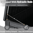 thumbnail image 2 of Bifanuo 100 Gallon Resin Deck Box - Lockable Waterproof Outdoor Storage - Black, 2 of 9