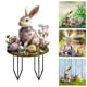 thumbnail image 1 of Huevos y Conejitos de Pascua de Colores Insertados En El Suelo, 1 of 5