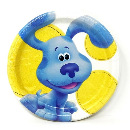 Blue's Clues Blue Dog Large 8-5/8" Party Plates - Pack of 8
