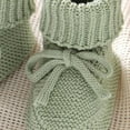 thumbnail image 6 of TBWNWG Baby Sneakers for Warm Winter Booties with Bow Soft Knit Toddler Socks Cute First Shoes for Boys Girls,Sizes 0-3 Months, 6 of 7