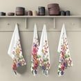 thumbnail image 5 of Coolnut 4 Pack Wildflowers Kitchen Towels Highly Absorbent, Super Soft Dishcloths 18 x 28 Inches Reusable Quick Drying Tea Towels Set for Home,Kitchen Decor Wash cloth, 5 of 7