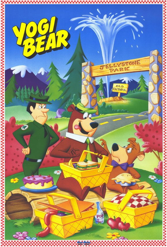 Yogi Bear movie POSTER (Style A) (27" x 40") (1991)