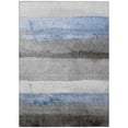 thumbnail image 2 of Addison Rugs Chantille Indoor/Outdoor Transitional Stripes Sky Machine Washable Rectangle Rug, 9' x 12', 2 of 8