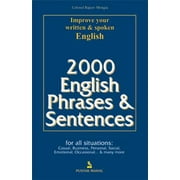 2000 English Phrases & Sentences (Dic), Used [Paperback]