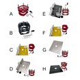 thumbnail image 3 of letairis Router Lift Table Base Aluminum Guide Tools Alloy Woodworking Wood Milling Insert Plate Board Tools Woodworking Work Bench 3 pcs/Silver+base, 3 of 9