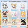 thumbnail image 3 of Micro Mini Building Blocks Cat Series, Animals Model Toy Party Favors for Kids, Creative Building Blocks Toys, Birthday Gift for Boy Girl Ages 6-12+, 3 of 6