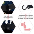 thumbnail image 3 of Starry Sky Frog Foldable Car Trash Can with Lid, Leak-Proof, and Hanging Storage Bag - Trash Can for Car and Car Trash Bin, 3 of 6
