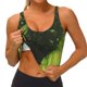 thumbnail image 3 of Balery Screaming Horror Art Sujetadores deportivos con espalda cruzada para mujer, acolchados, sin costuras, de alto impacto, ideales para yoga, gimnasio, entrenamiento y fitness.-XX-Large, 3 of 8