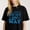 Black-2, variant on Women's Floral Patterned Meme Bear Graphic T-Shirt S-4XL Mother's Day Gift