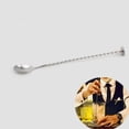 thumbnail image 4 of serony Stainless Steel Cocktail Bar Spoons Spiral Pattern Drink Shaker Muddler Stirrer Twisted Mixing Spoon, 4 of 8