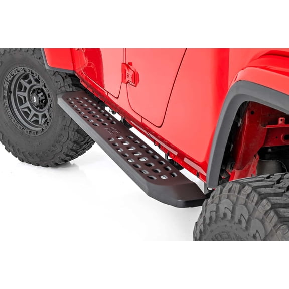 Rough Country RPT2 Running Boards for 2022-2026 Jeep Gladiator - 44008