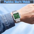 thumbnail image 2 of SKMEI Men Watches Analog Quartz Stainless Steel Watches for Men Waterproof Luminous Date Classic Men Wrist Watch, 2 of 7