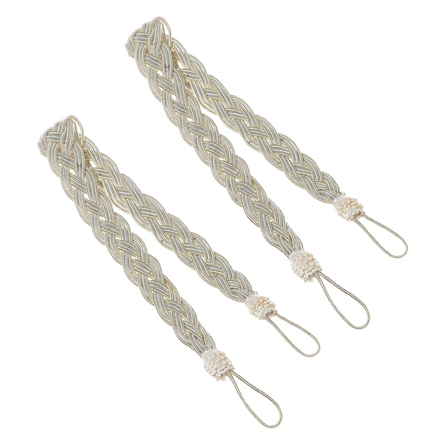 Less Than 5 Curtain 2Pcs Creative Chinese Knot Curtain Strap Precision Braided Curtain Strap Strap Rope Strap Strap