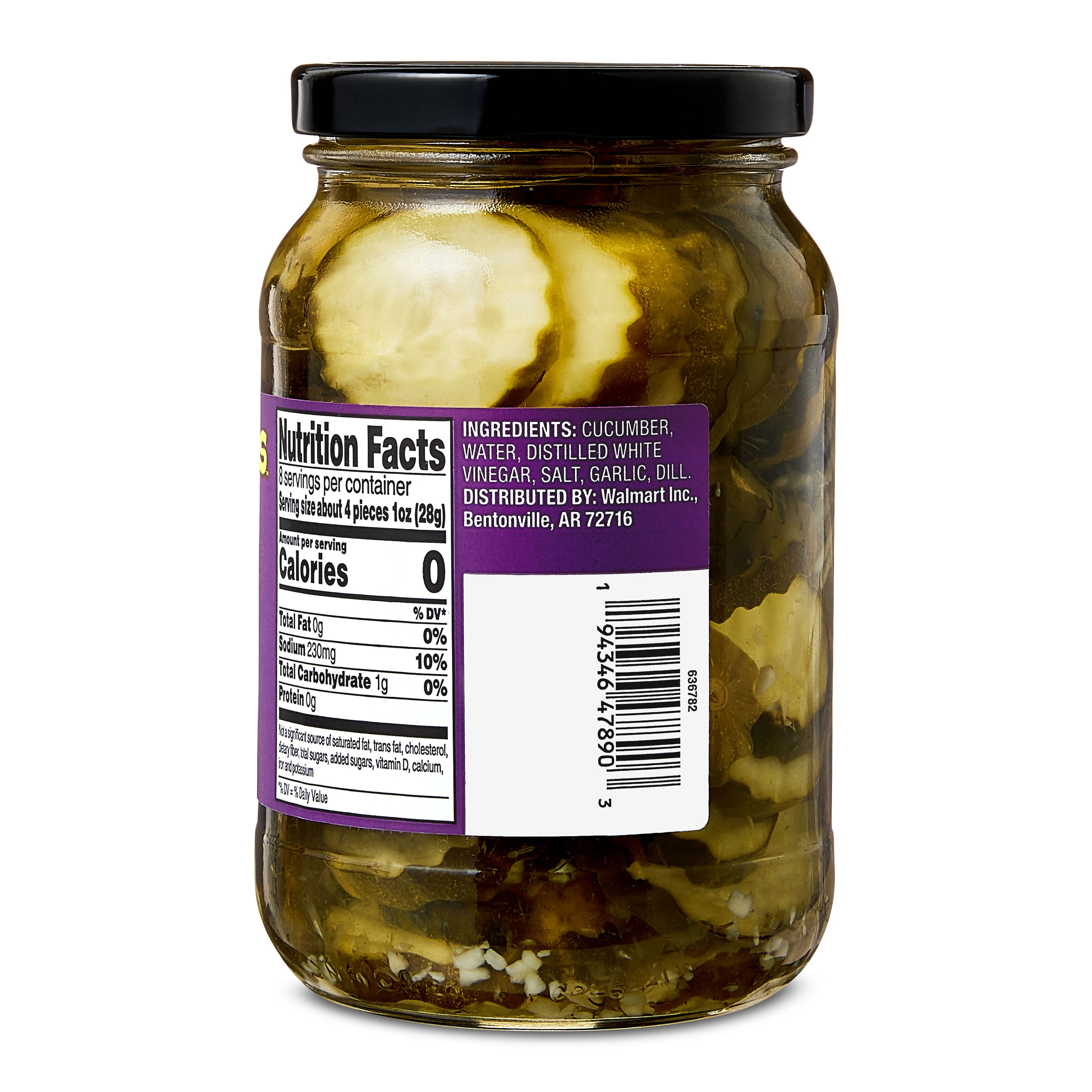 bettergoods Garlic Pickle Chips, 16 fl oz Jar