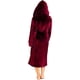 thumbnail image 5 of Batas Prolriy para mujer, bata de baño alargada de felpa de invierno para mujer, bata de manga larga, bata de mujer, color vino XXL, 5 of 7