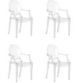 thumbnail image 1 of LILA GHOST KIDS CHAIR SET OF 4, 1 of 1
