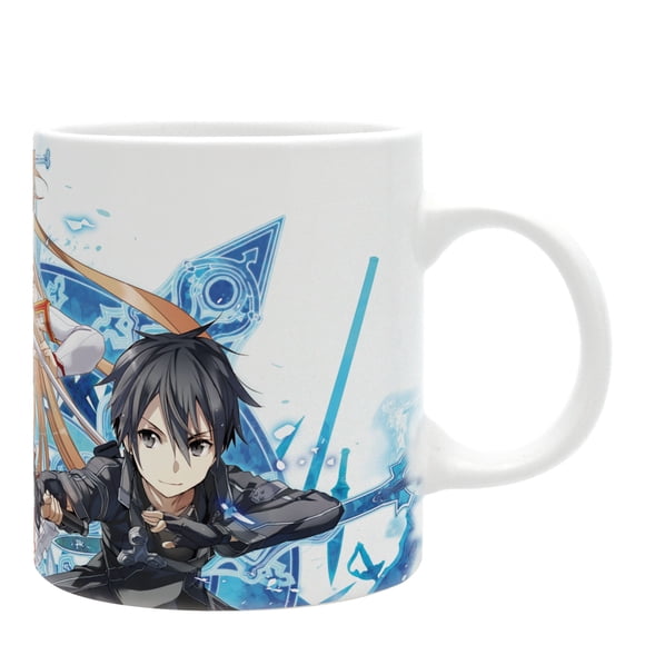 Taza de Cerámica ABY STYLE Kirito and Asuna Swords 320 ml TAZA