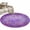 Red, variant on Round Rugs 3Ft, Boho Floral Round Area Rug Washable Indoor Throw Carpet, Purple Flowers Vintage Bohemian Watercolor Small Non Slip Circle Rug for Bedroom Living Room Home Decor Aesthetic